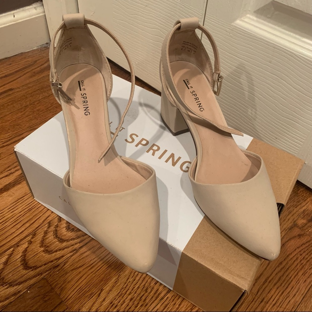 Call It Spring Block Heel